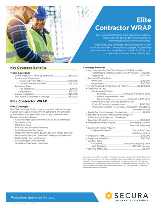 Elite Contractor WRAP Sell Sheet